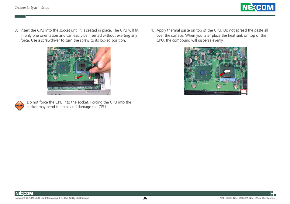 NEXCOM NISE 3100eP2 User Manual | Page 49 / 75