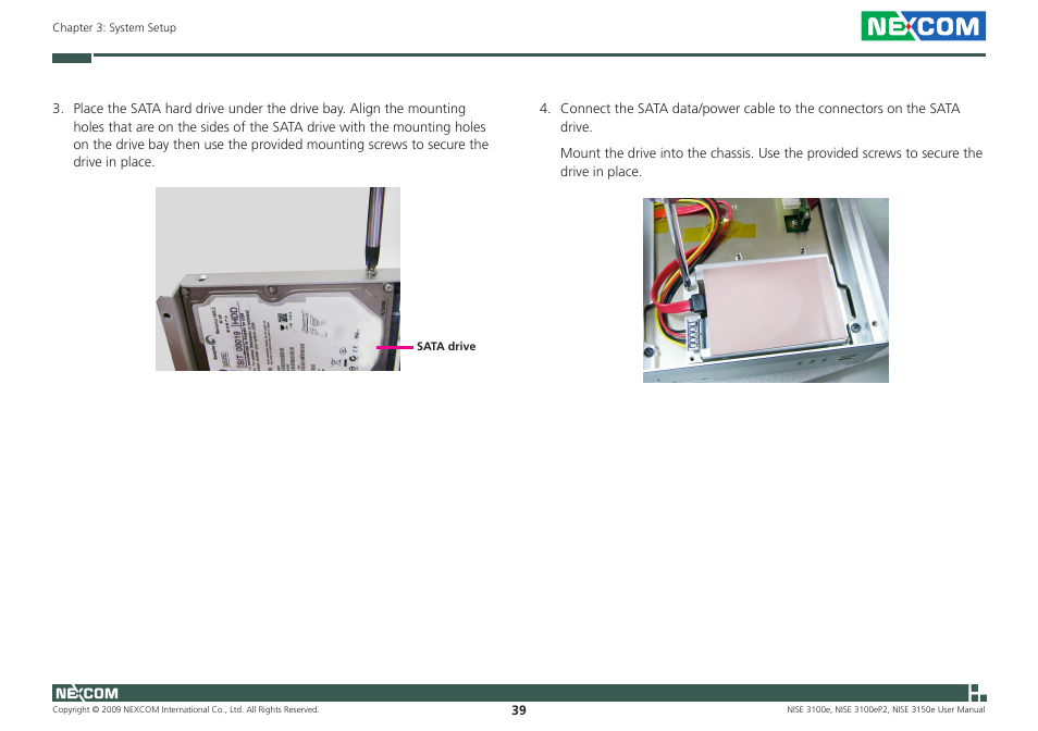 NEXCOM NISE 3100eP2 User Manual | Page 52 / 75