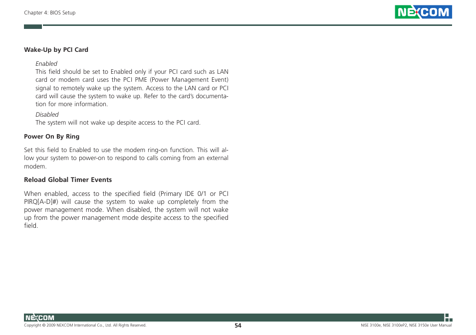 NEXCOM NISE 3100eP2 User Manual | Page 67 / 75