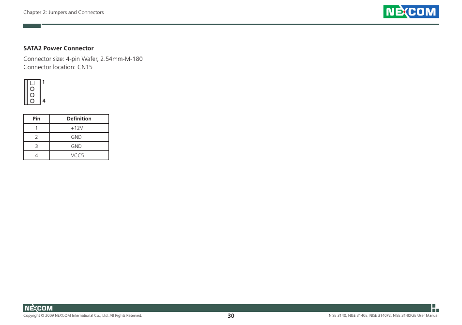 NEXCOM NISE 3140 User Manual | Page 43 / 88