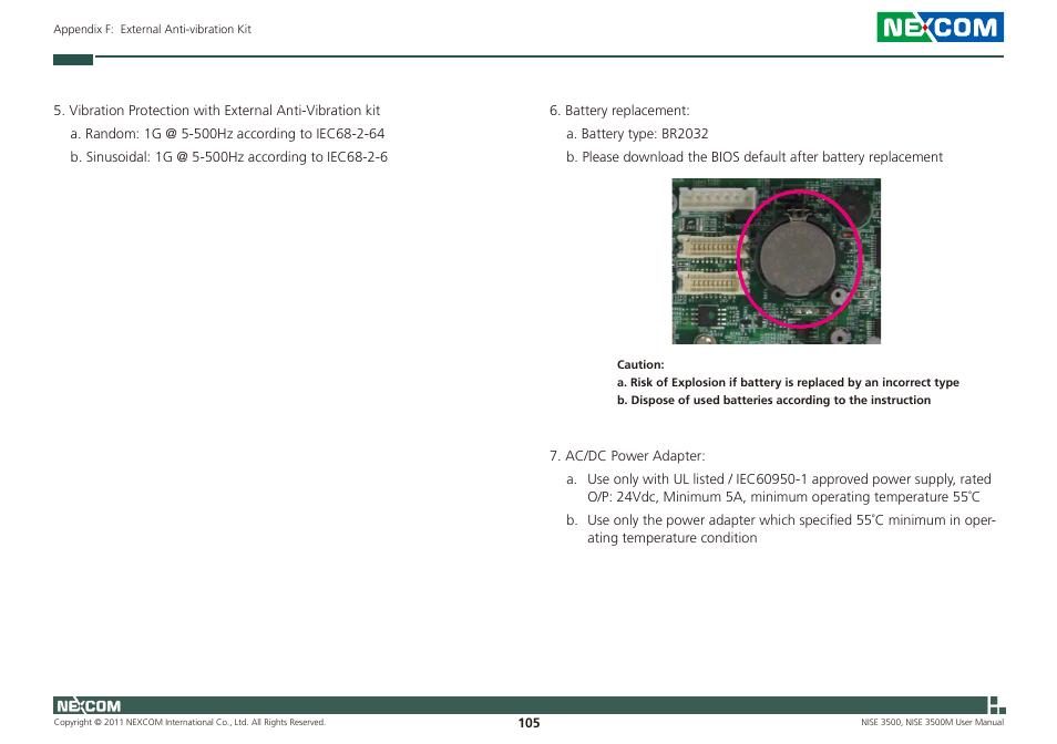 NEXCOM NISE 3500 User Manual | Page 118 / 120