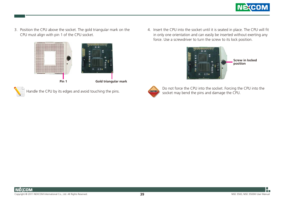 NEXCOM NISE 3500 User Manual | Page 52 / 120