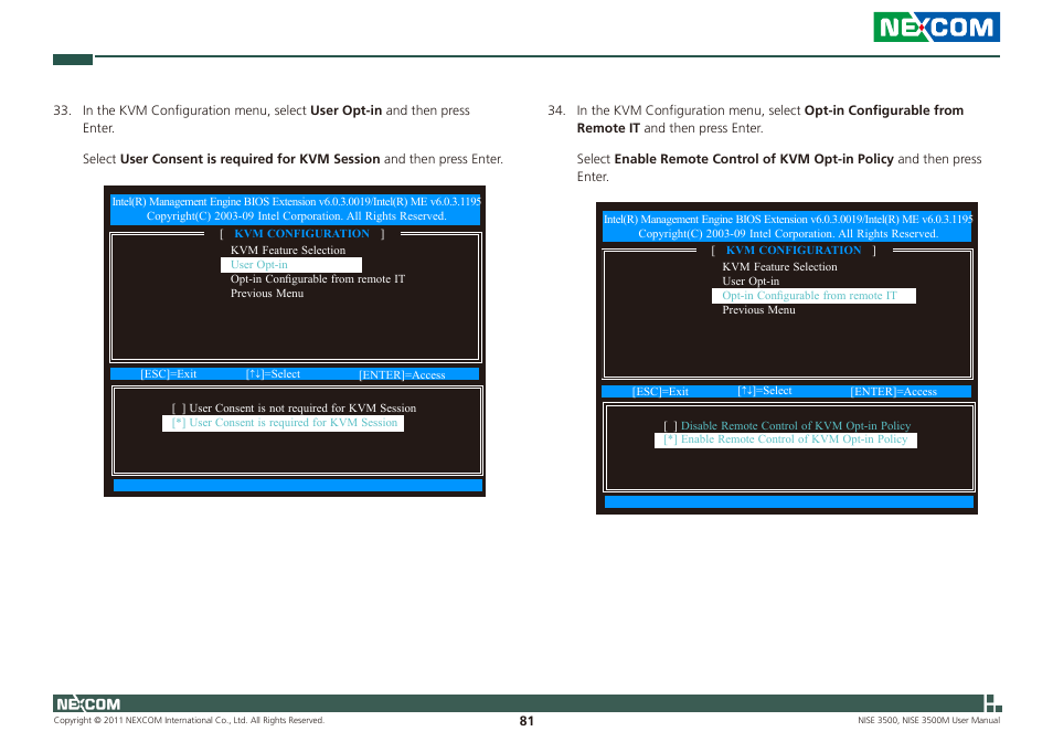 NEXCOM NISE 3500 User Manual | Page 94 / 120