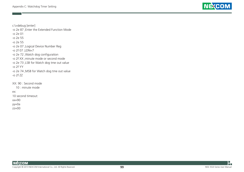 NEXCOM NISE 3520 User Manual | Page 112 / 125