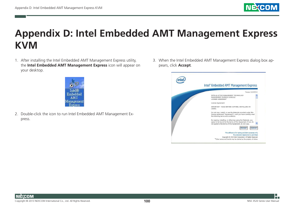 NEXCOM NISE 3520 User Manual | Page 113 / 125
