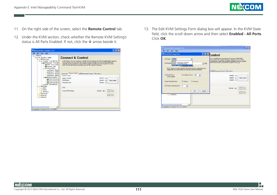 NEXCOM NISE 3520 User Manual | Page 124 / 125