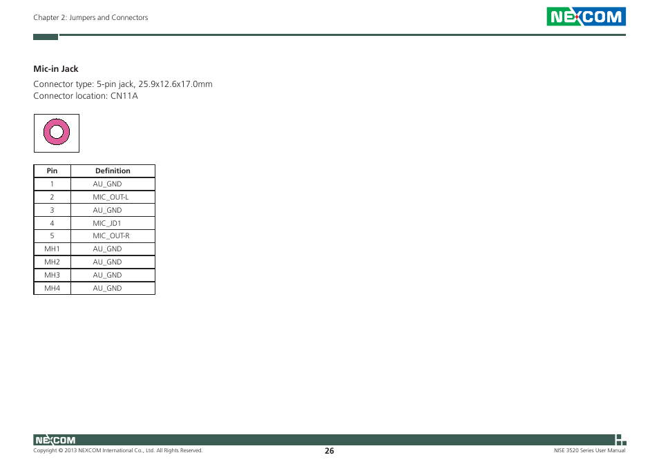NEXCOM NISE 3520 User Manual | Page 39 / 125
