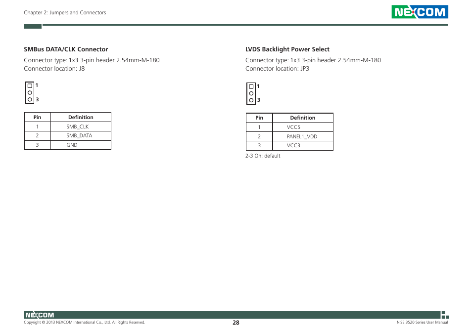 NEXCOM NISE 3520 User Manual | Page 41 / 125