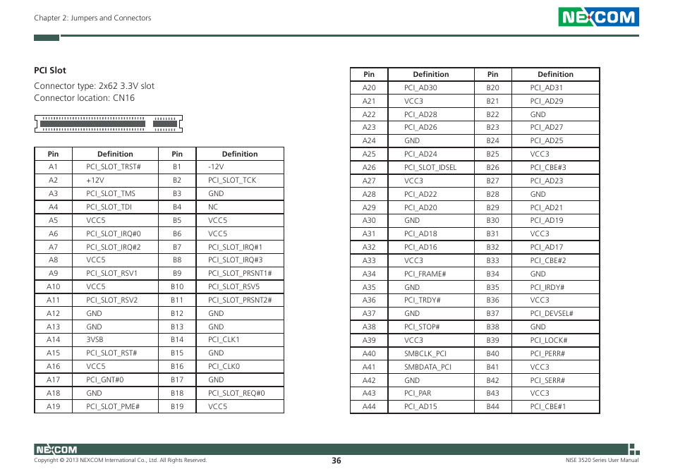 NEXCOM NISE 3520 User Manual | Page 49 / 125