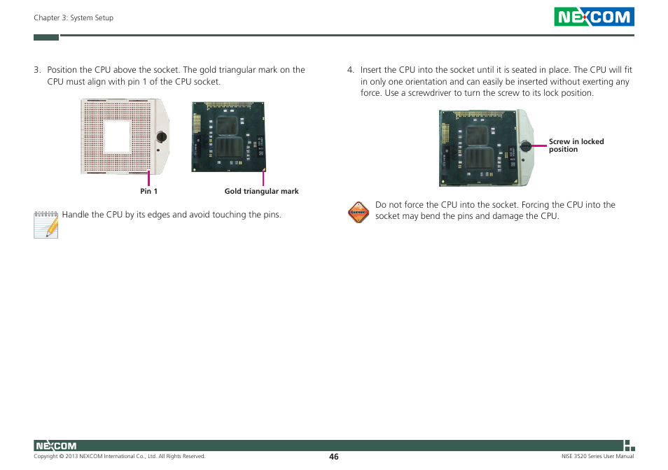 NEXCOM NISE 3520 User Manual | Page 59 / 125