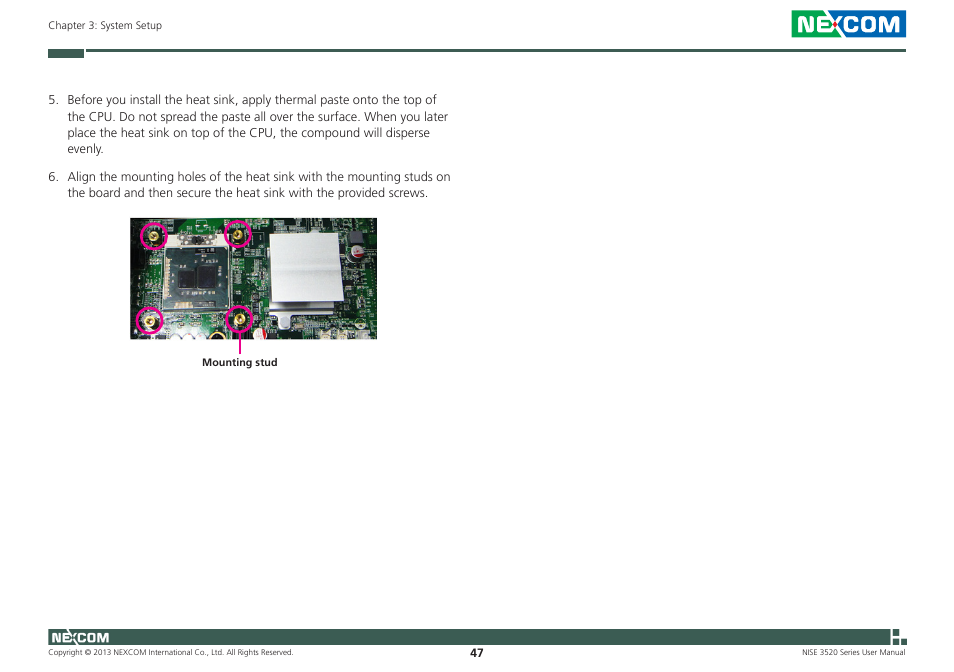 NEXCOM NISE 3520 User Manual | Page 60 / 125
