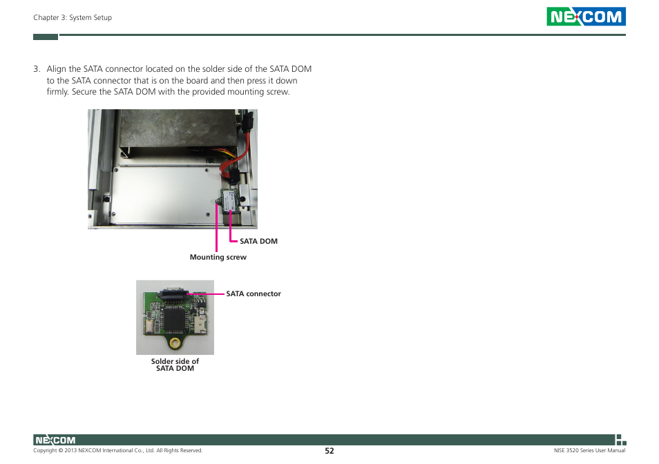 NEXCOM NISE 3520 User Manual | Page 65 / 125