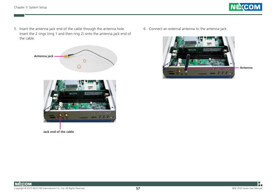 NEXCOM NISE 3520 User Manual | Page 70 / 125