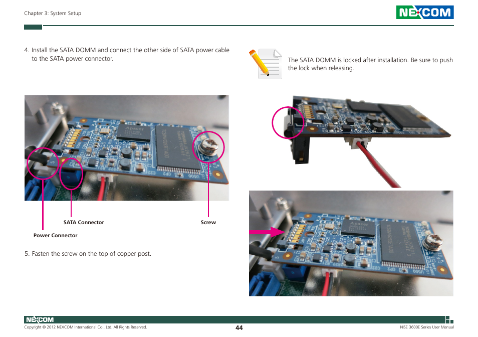 NEXCOM NISE 3600E User Manual | Page 58 / 102