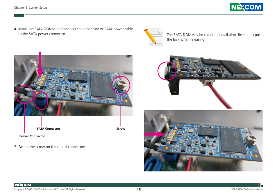 NEXCOM NISE 3640M User Manual | Page 62 / 108