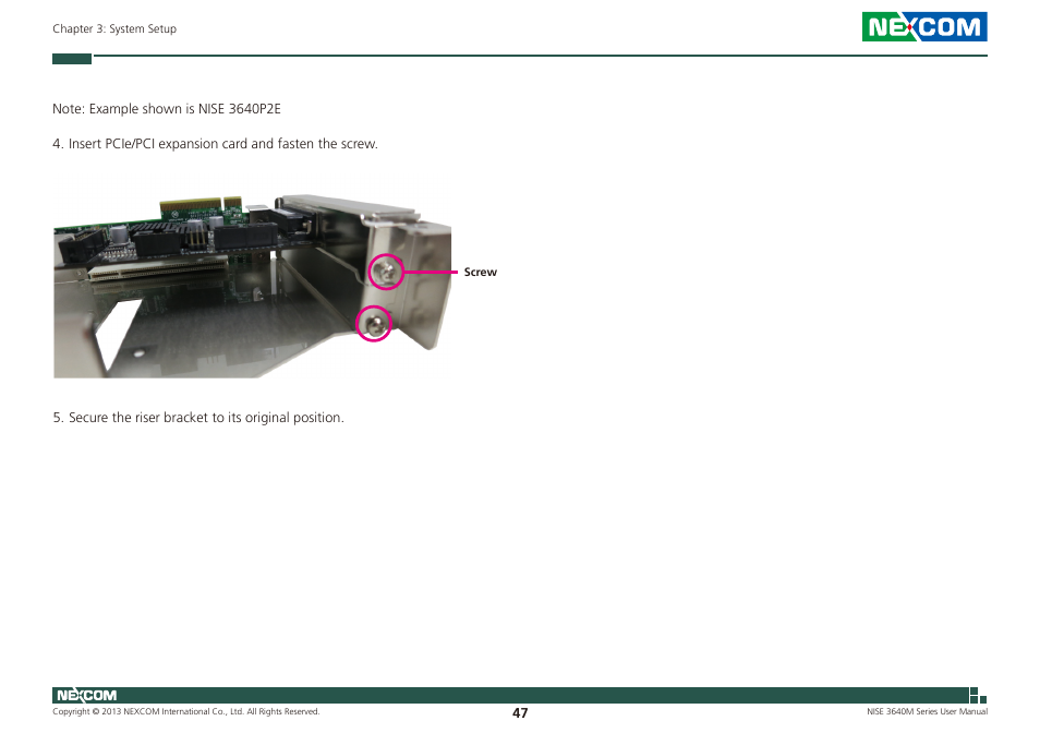 NEXCOM NISE 3640M User Manual | Page 64 / 108