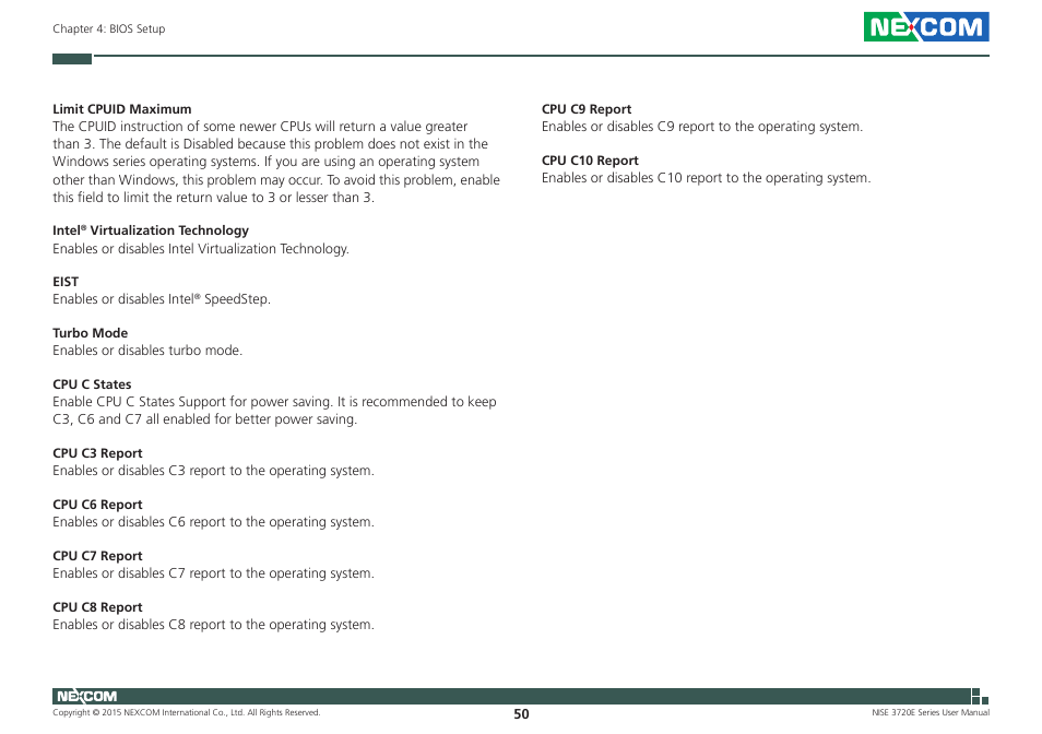 NEXCOM NISE 3720E User Manual | Page 64 / 85