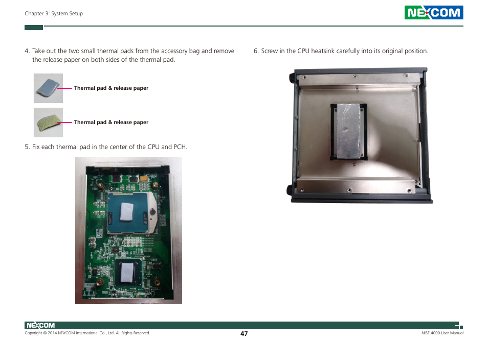 NEXCOM NISE 4000 User Manual | Page 62 / 102