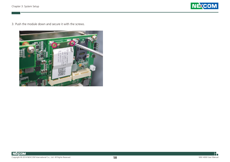 NEXCOM NISE 4000 User Manual | Page 73 / 102