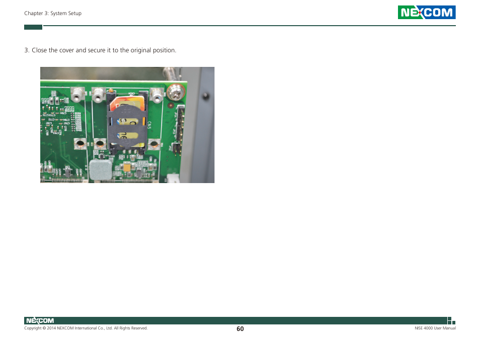 NEXCOM NISE 4000 User Manual | Page 75 / 102