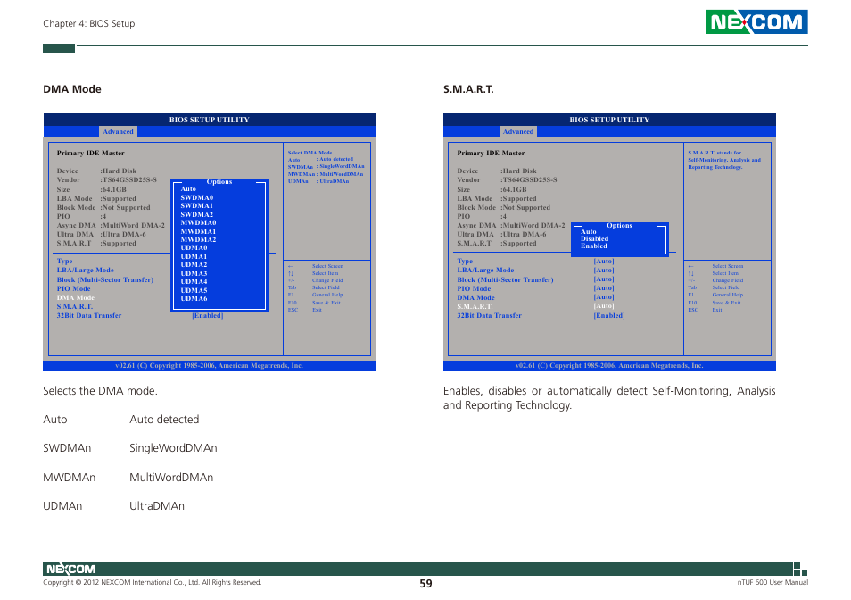 NEXCOM nTUF 600 User Manual | Page 73 / 100