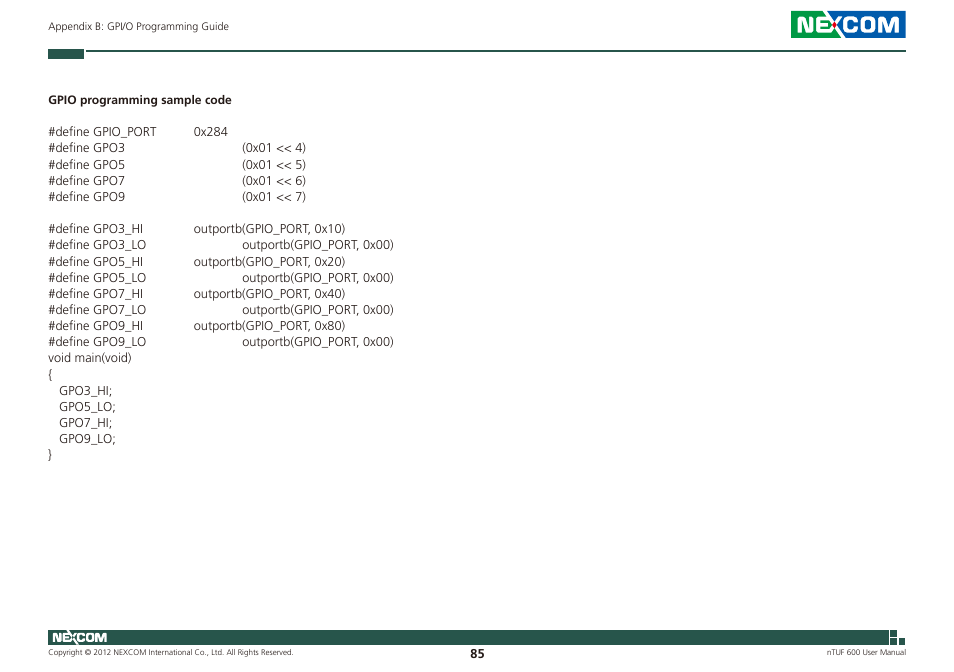 NEXCOM nTUF 600 User Manual | Page 99 / 100