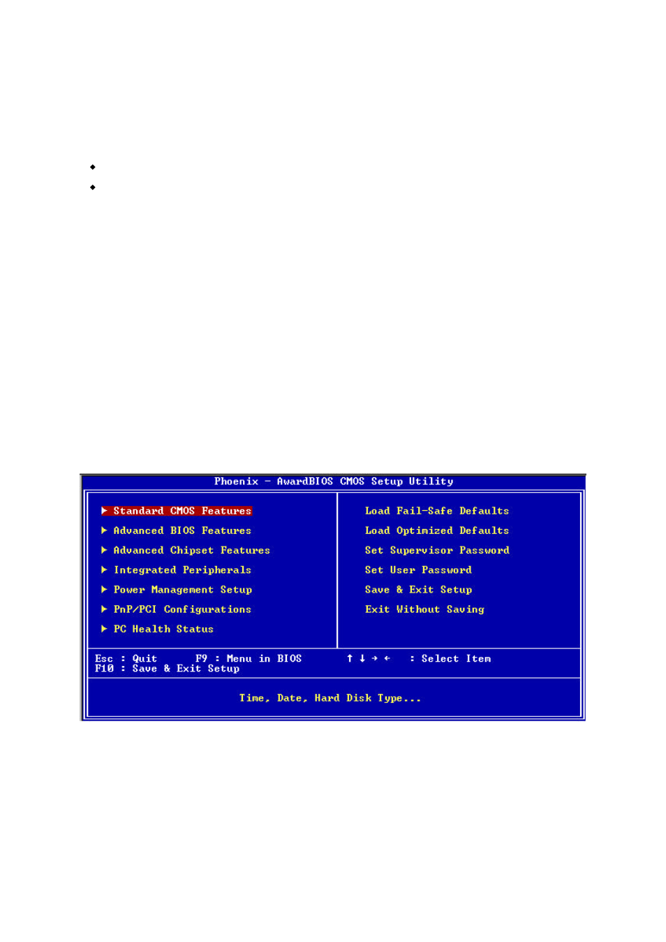 3 entering setup, 4 the m ain menu | NEXCOM NEX 716VL2G User Manual | Page 33 / 71