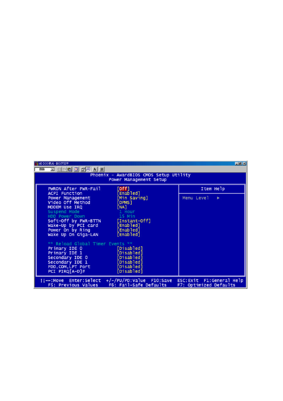 11 power management setup | NEXCOM NEX 732L2G User Manual | Page 49 / 71