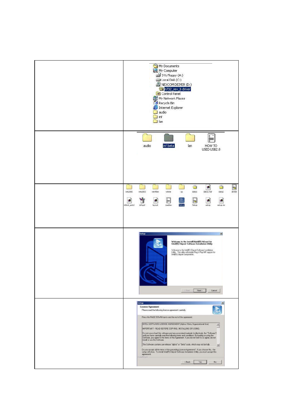 3 installing intel chipset | NEXCOM NEX 732L2G User Manual | Page 58 / 71