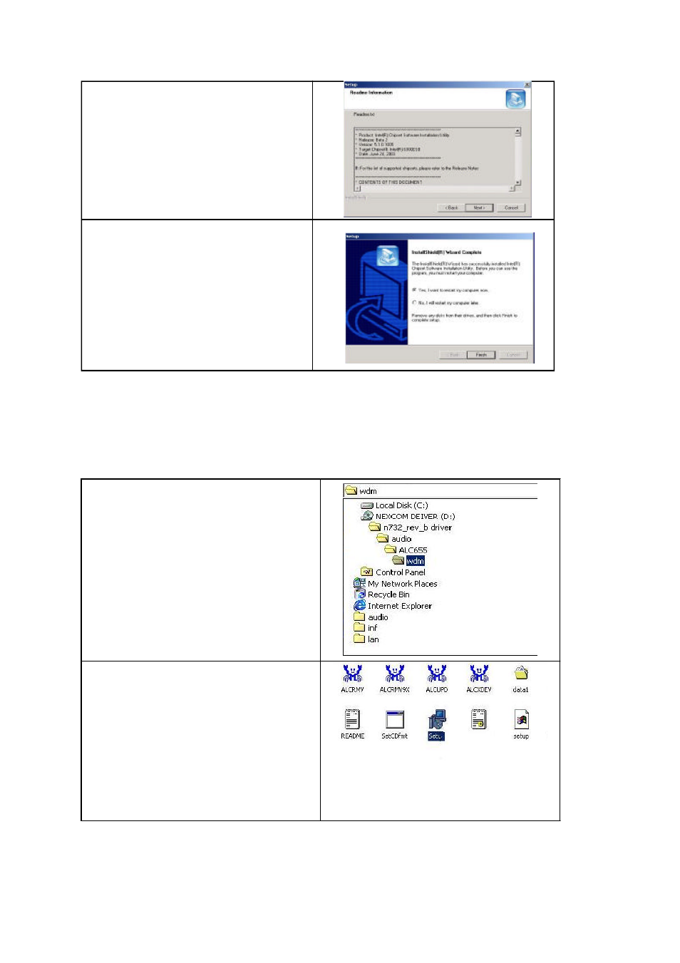 4 installing audio driver | NEXCOM NEX 732L2G User Manual | Page 59 / 71
