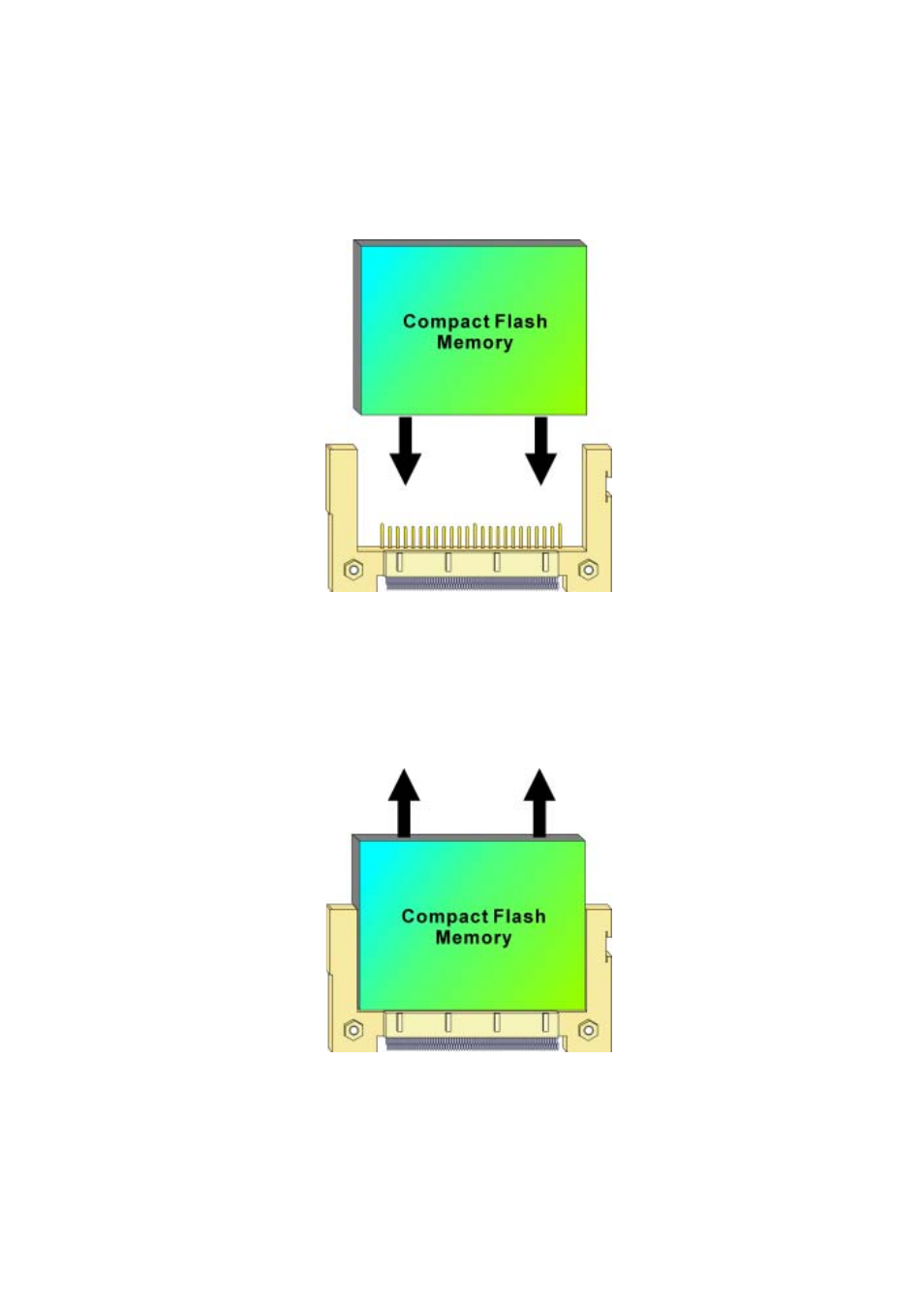 3 installing compact flash | NEXCOM NEX 852VL2 User Manual | Page 33 / 62