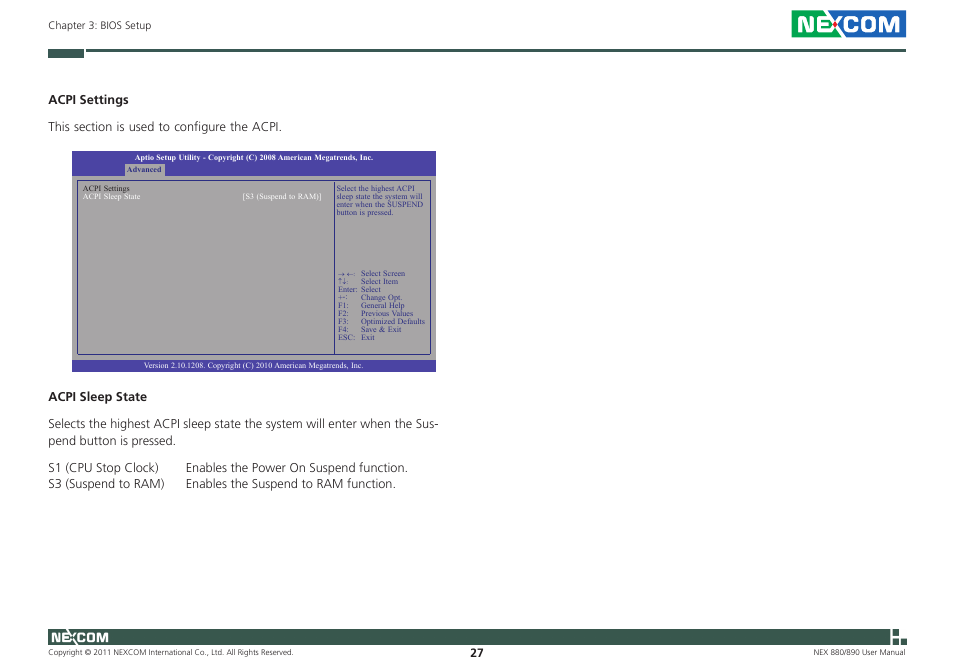 NEXCOM NEX 880 User Manual | Page 40 / 58