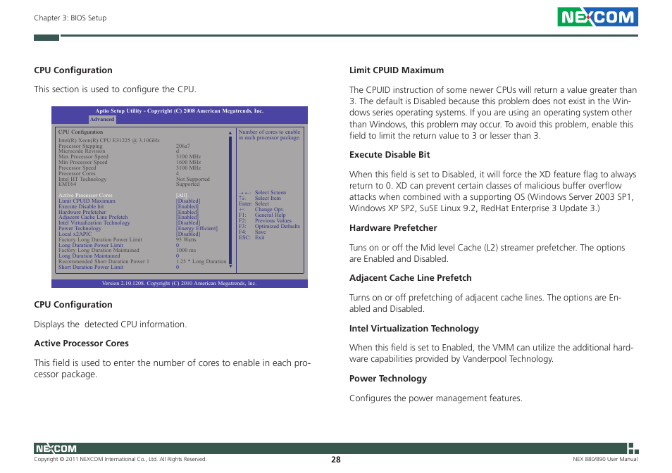 NEXCOM NEX 880 User Manual | Page 41 / 58