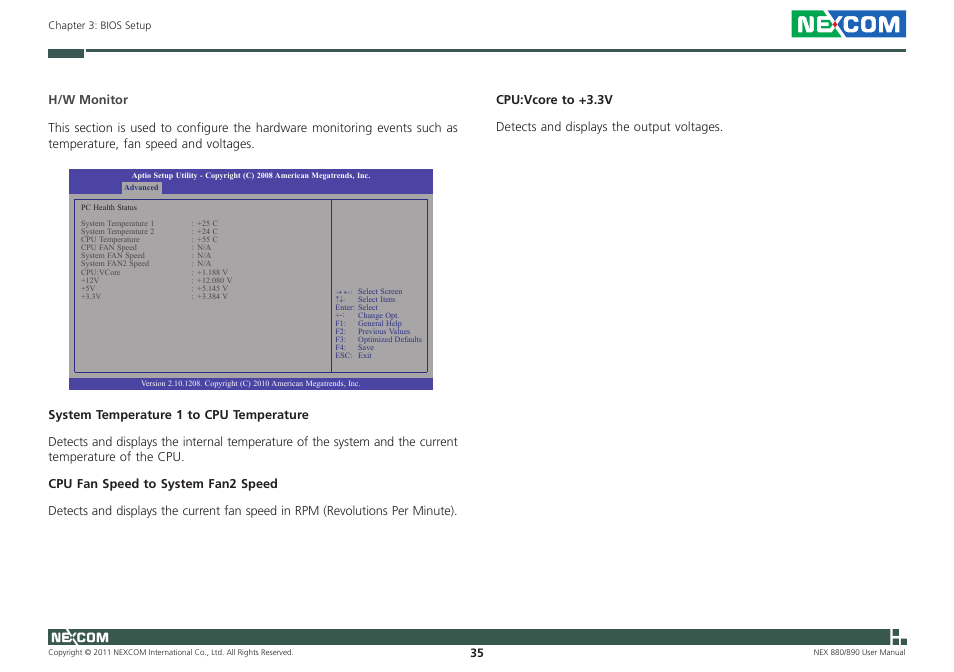 NEXCOM NEX 880 User Manual | Page 48 / 58