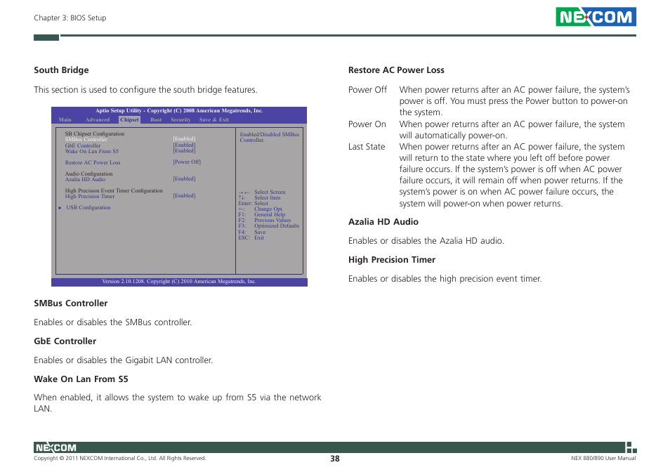NEXCOM NEX 880 User Manual | Page 51 / 58