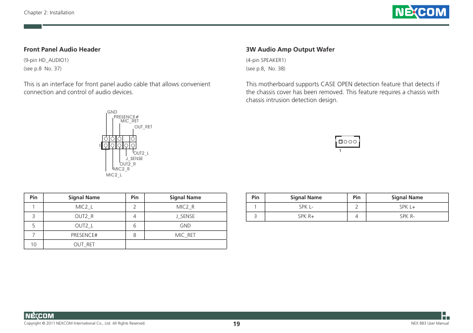 NEXCOM NEX 883 User Manual | Page 30 / 53