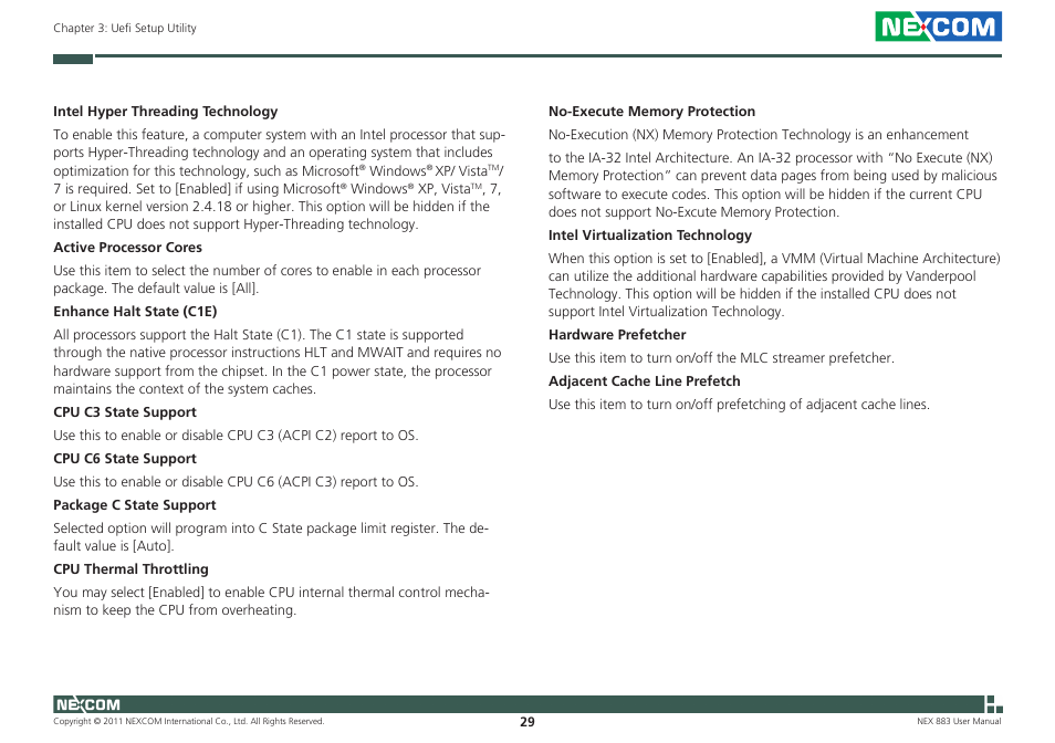 NEXCOM NEX 883 User Manual | Page 40 / 53