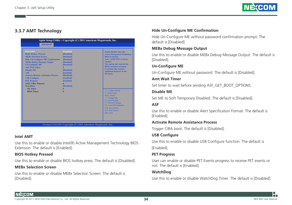 7 amt technology | NEXCOM NEX 883 User Manual | Page 45 / 53