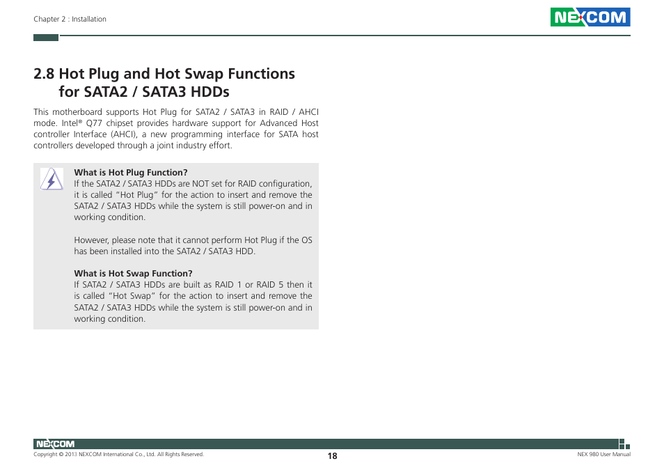 NEXCOM NEX 980 User Manual | Page 29 / 52