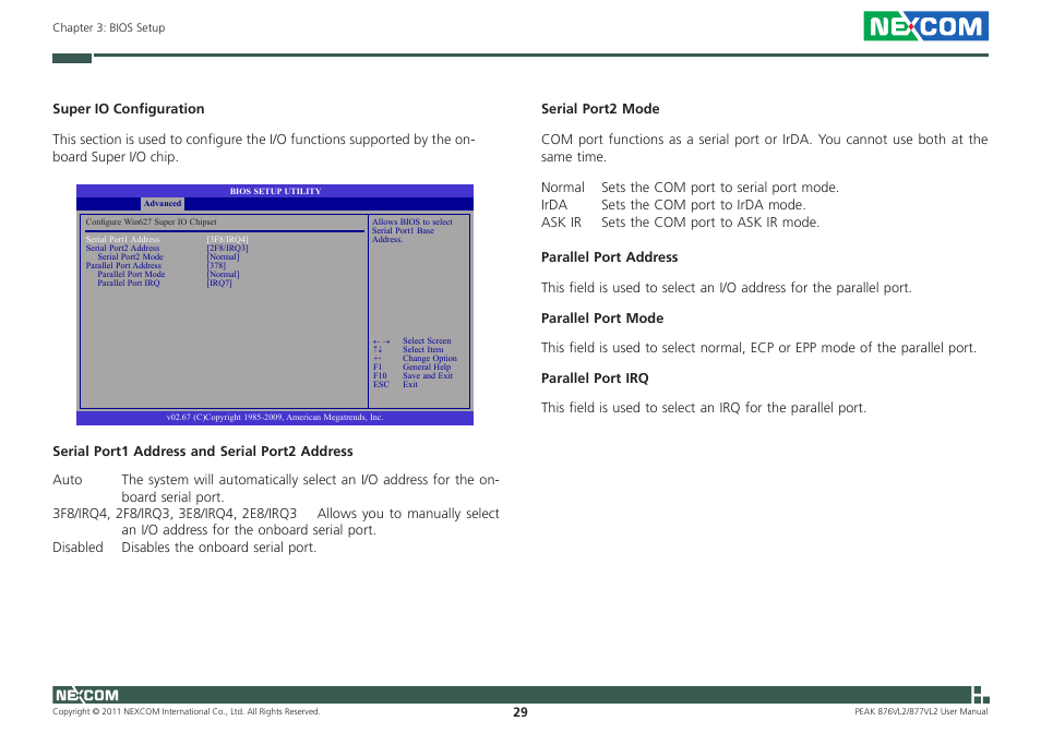 NEXCOM PEAK 876VL2 User Manual | Page 42 / 64