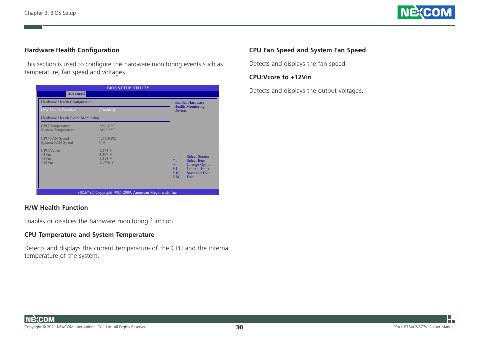 NEXCOM PEAK 876VL2 User Manual | Page 43 / 64