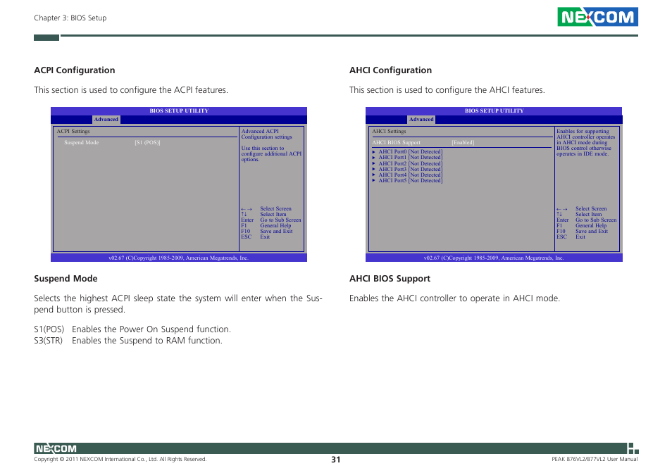 NEXCOM PEAK 876VL2 User Manual | Page 44 / 64