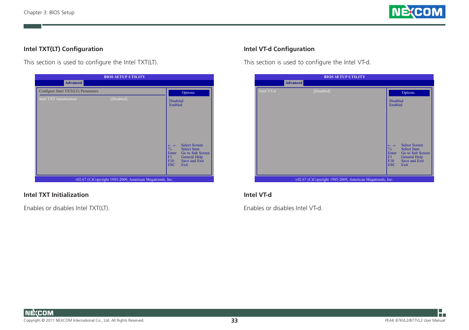 NEXCOM PEAK 876VL2 User Manual | Page 46 / 64