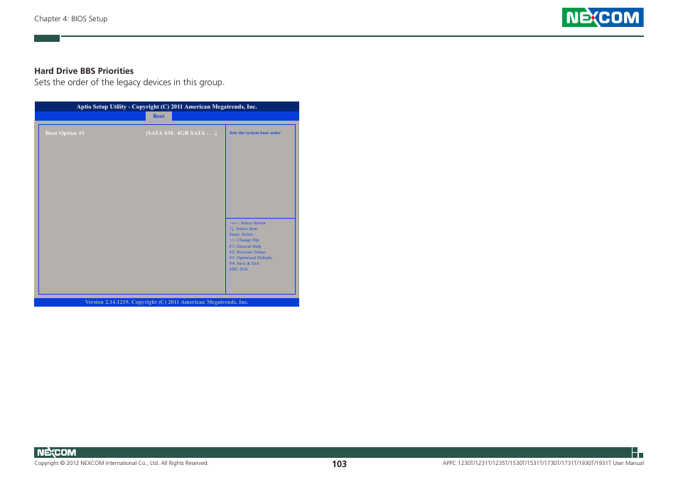 NEXCOM APPC 1230T User Manual | Page 119 / 130