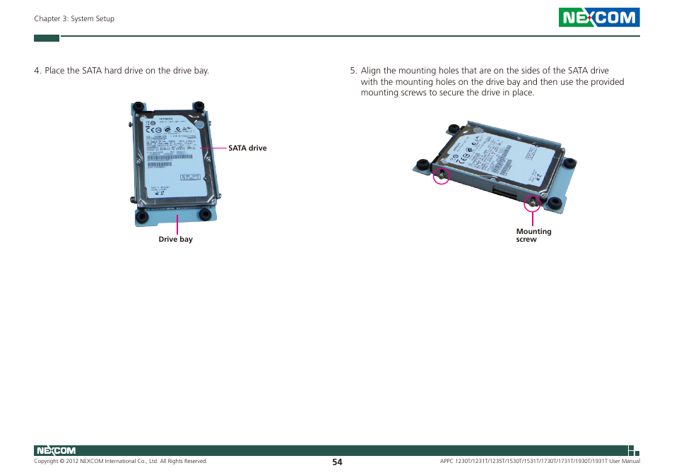 NEXCOM APPC 1230T User Manual | Page 70 / 130