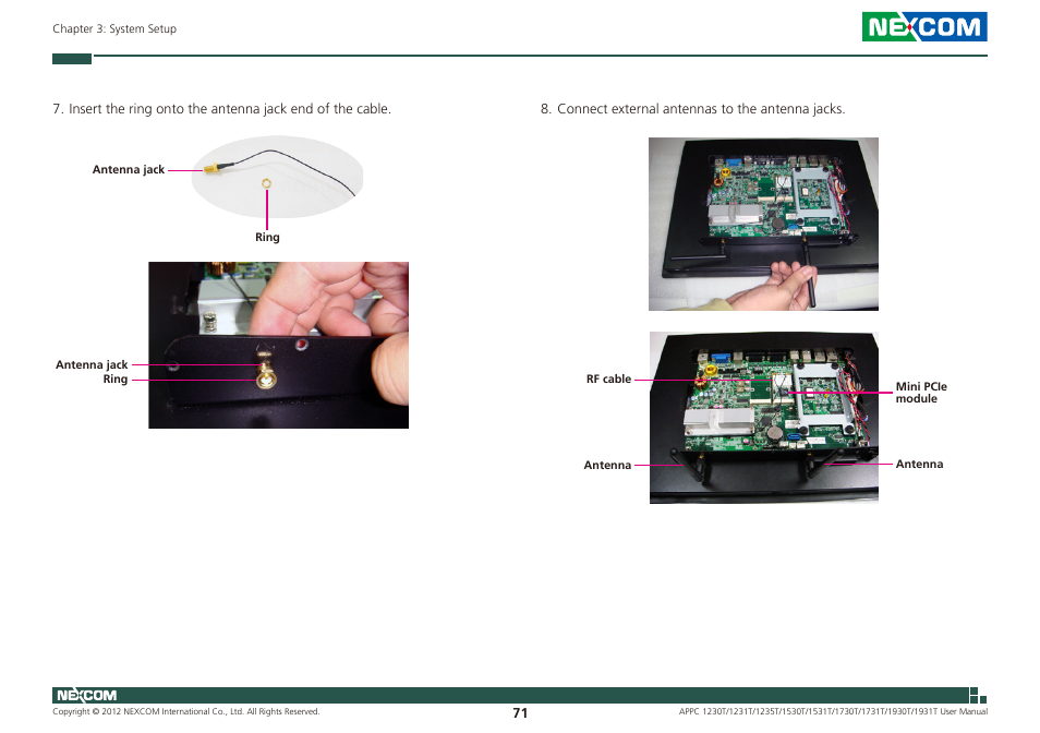 NEXCOM APPC 1230T User Manual | Page 87 / 130