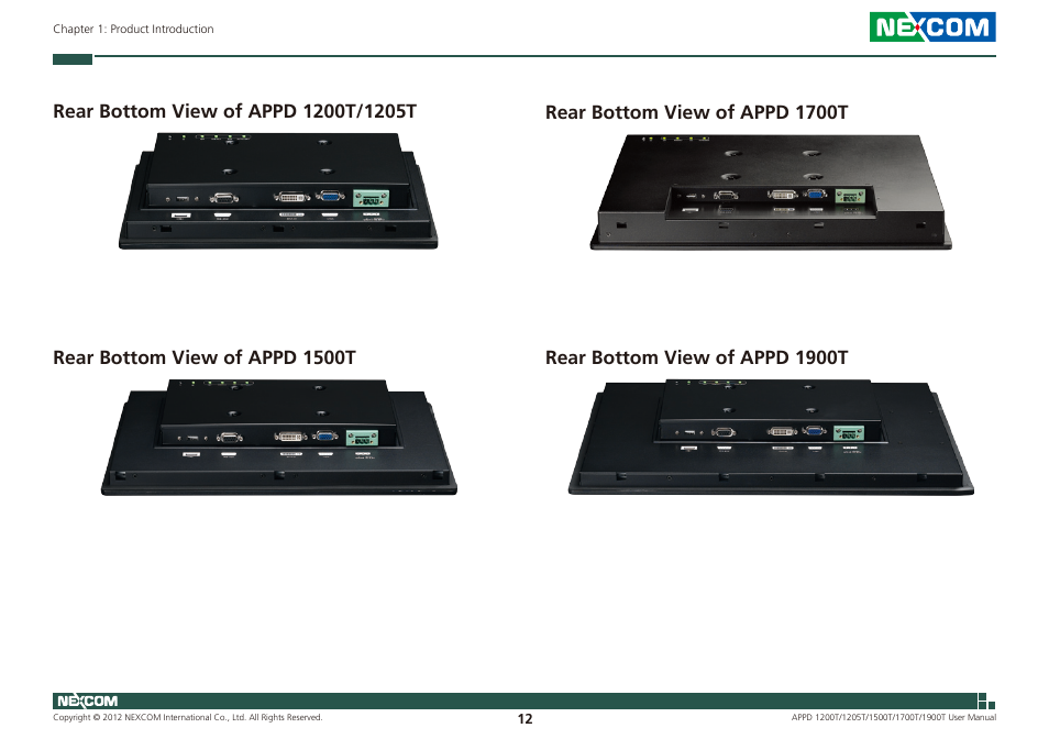 NEXCOM APPD 1200T User Manual | Page 27 / 67