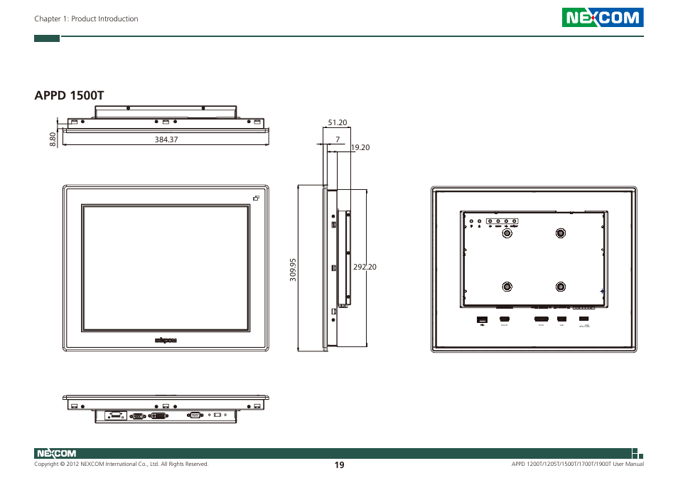 Appd 1500t | NEXCOM APPD 1200T User Manual | Page 34 / 67