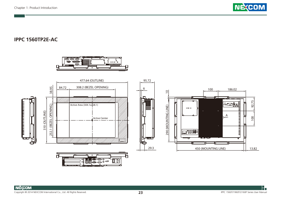 Ippc 1560tp2e-ac | NEXCOM IPPC 1560T User Manual | Page 40 / 135