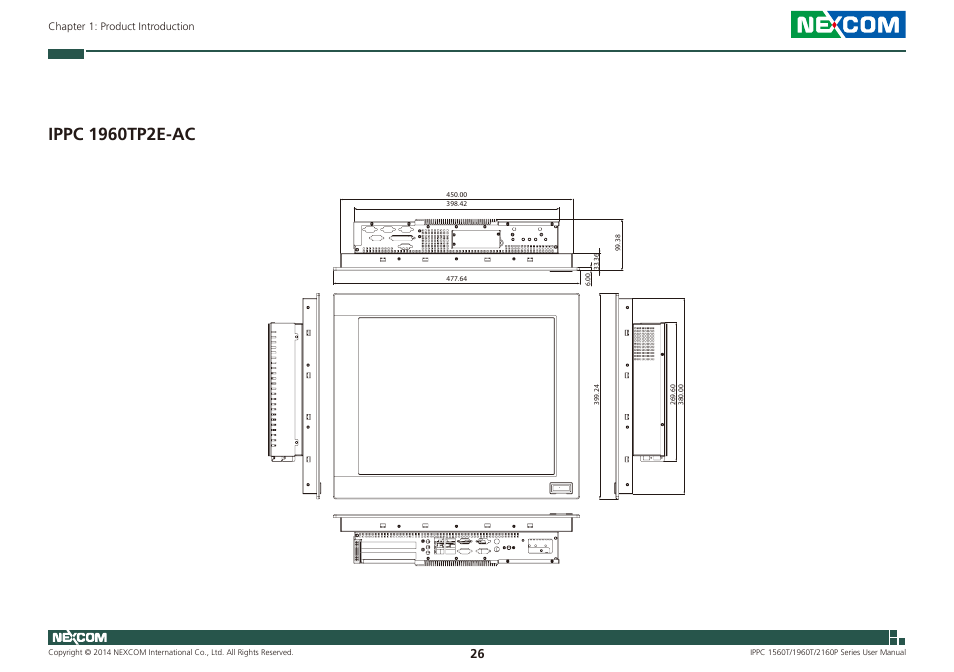 Ippc 1960tp2e-ac | NEXCOM IPPC 1560T User Manual | Page 43 / 135